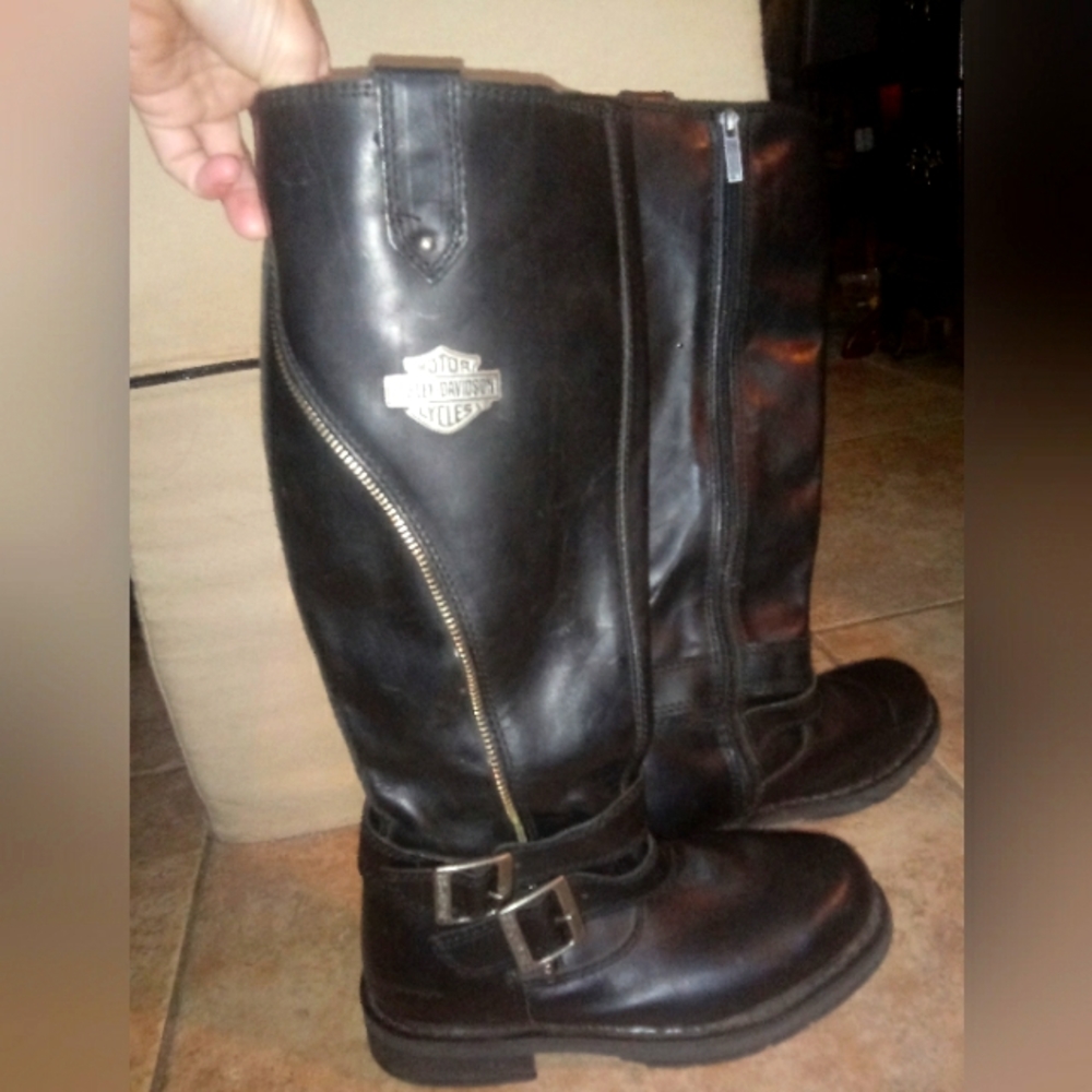 Women's Harley Davidson Boots Sz 6